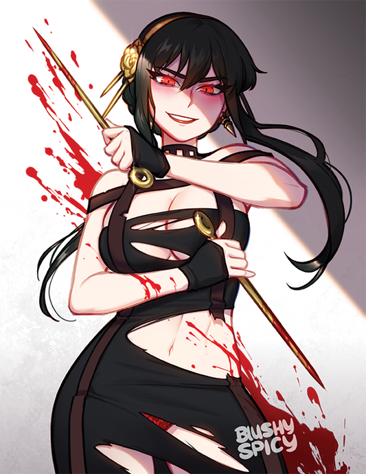 [BUNDLE] Yor Thorn Princess Print & 1 [MEDIUM] Same Sticker