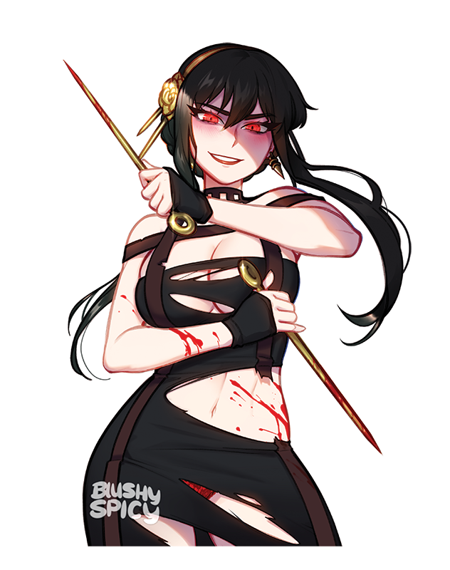 [BUNDLE] Yor Thorn Princess Print & 1 [MEDIUM] Same Sticker
